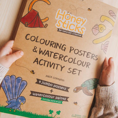 Posters & Watercolour Set | Honeysticks | Buy Online