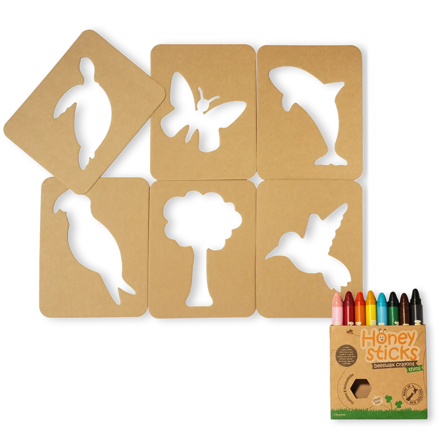 Jumbo Stencils & Crayons | Honeysticks | Buy Online