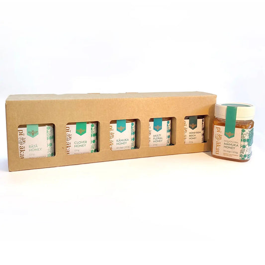 Small Giftpack 5 x 250g jars | Pī ākau New Zealand | Buy Online