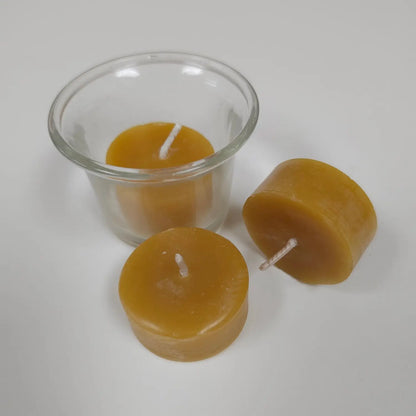 Tealight Beeswax Candles | Pī ākau New Zealand | Buy Online