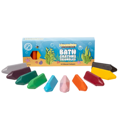 Bath Crayons - Triangle | Honeysticks | Buy Online